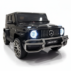 Mercedes G63 AMG | Elektro-Kinderauto 2-Personen - Schwarz