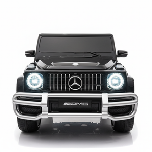 Mercedes G63 AMG | Elektro-Kinderauto 2-Personen - Schwarz mit Fernbedienung
