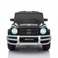 Mercedes G63 AMG | Elektro-Kinderauto 2-Personen - Schwarz mit Fernbedienung