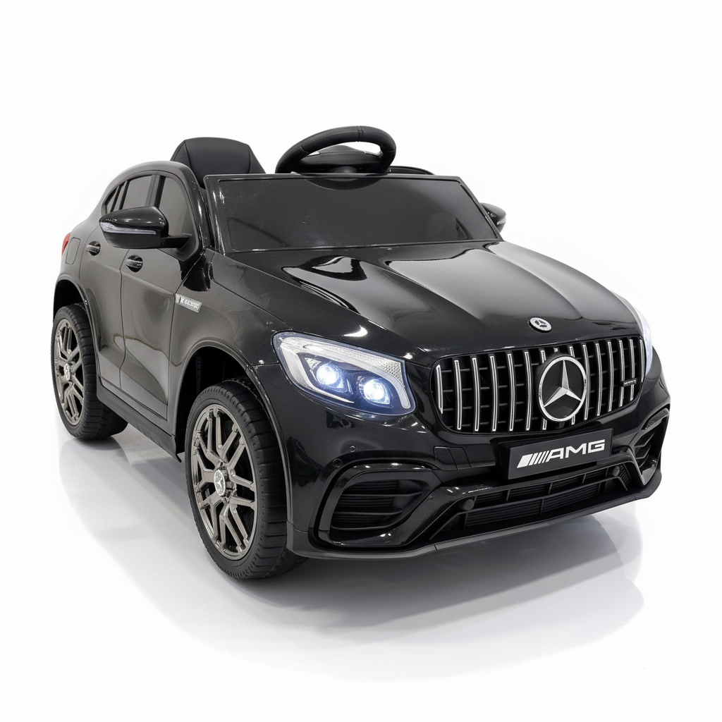 Mercedes GLC63s AMG | Elektrisches Kinderauto - Schwarz