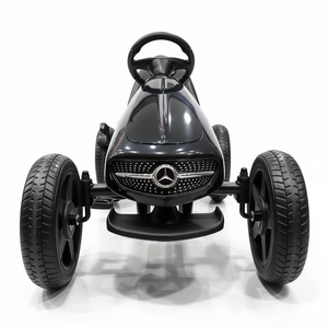 Mercedes Go-Kart | Go-Kart mit Gummireifen - Schwarz