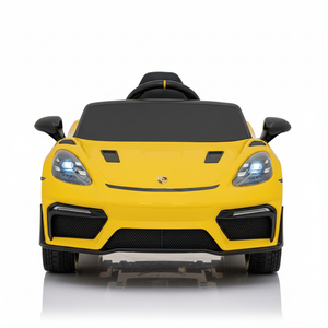 Porsche 718 RS Spyder | Elektrisches Kinderauto - Gelb