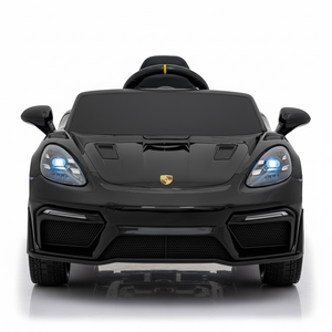 Porsche 718 RS Spyder | Elektrisches Kinderauto - Schwarz