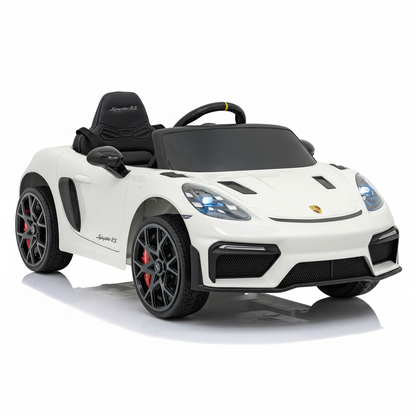 Porsche 718 RS Spyder | Elektrisches Kinderauto - Schwarz