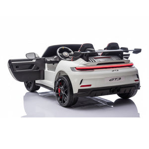 Porsche 718 RS Spyder | Elektrisches Kinderauto - Weiß