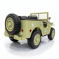 Willys Jeep Khaki 3-Sitzer 24V Allradantrieb
