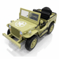 Willys Jeep Khaki 3-Sitzer 24V Allradantrieb