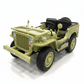 Willys Jeep Khaki 3-Sitzer 24V Allradantrieb