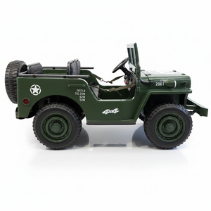 Willys Jeep Matcha | 3-Sitzer 24V - Allradantrieb