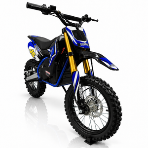 CarKiddo | Elektro-Crossbike 2000W - Blau | Max. 50 km/h