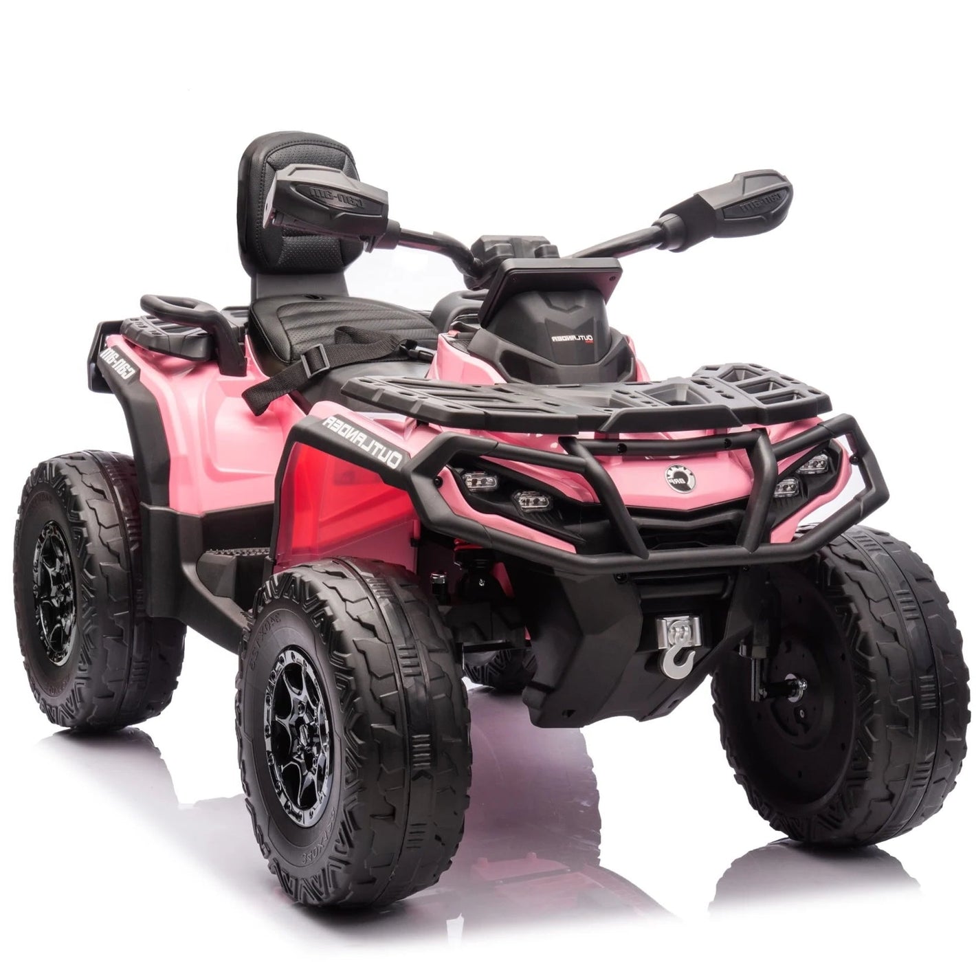 Can-Am | Elektrisches 2-Sitzer Kinderquad 24V - 4x4 -Rosa
