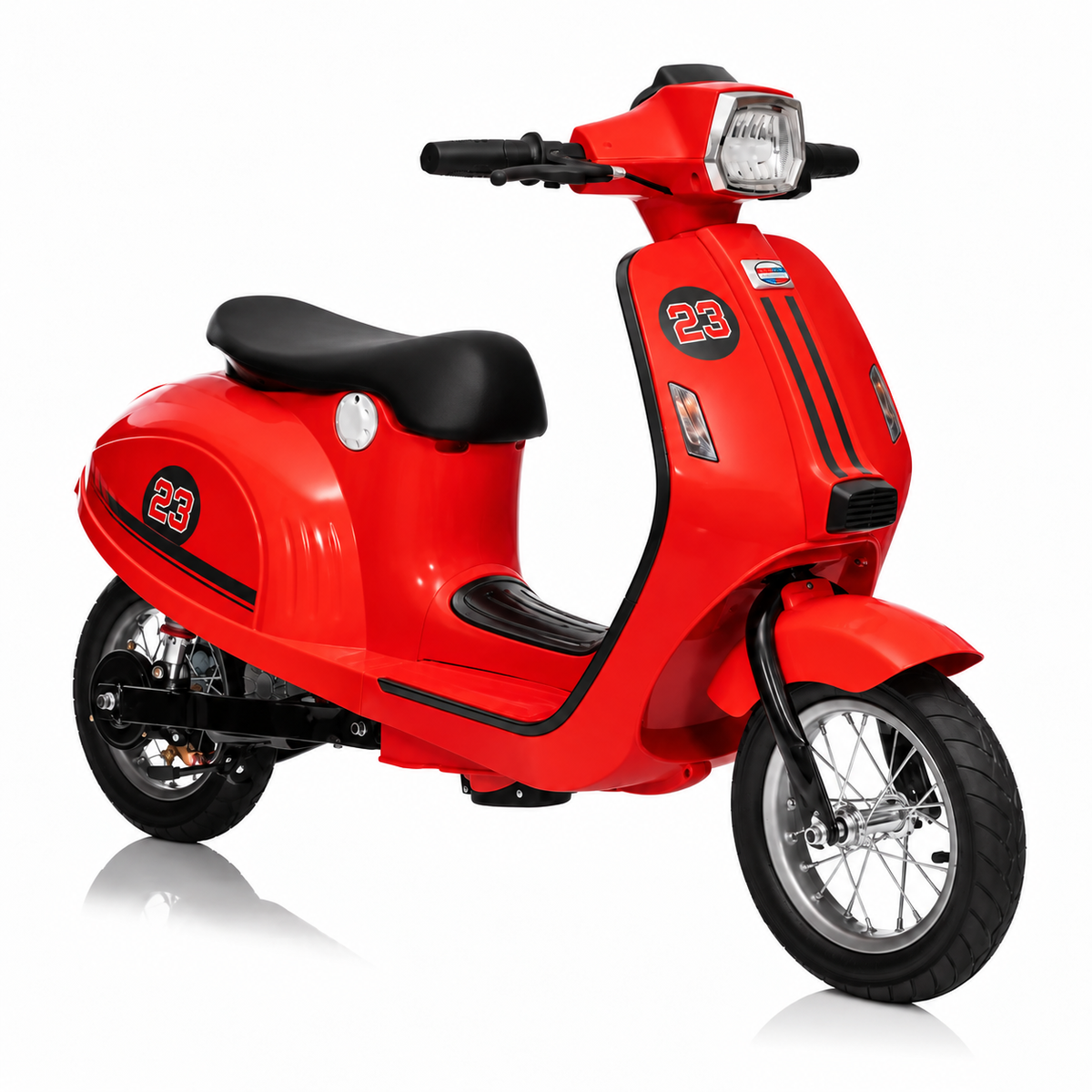 Elektrischer Kinderroller 24V 350W - Rot