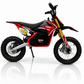 CarKiddo | Elektrisches Dirtbike 2000W - Rot