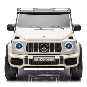 Mercedes G63 AMG 24V -XXL | 2-Sitzer - Elektro Kinderauto - Weiß