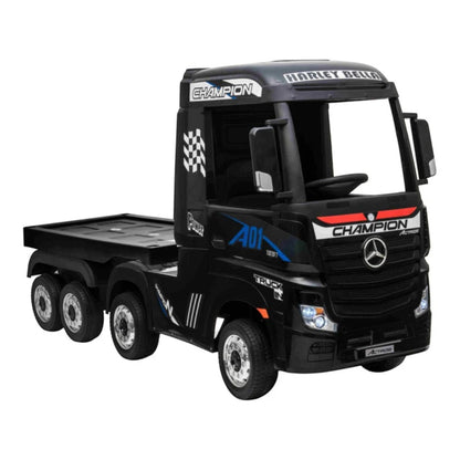 Mercedes Actros + Anhänger | Elektrischer Kinder-LKW