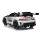 Mercedes GT AMG | Elektrisches Kinderauto - Weiß