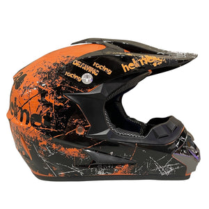 CarKiddo | Kinder Crosshelm - Orange