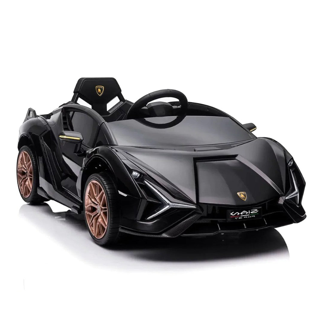 Lamborghini Sian | Elektrisches Kinderauto - Schwarz