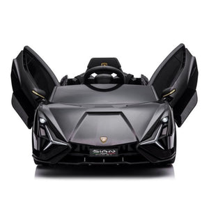 Lamborghini Sian | Elektrisches Kinderauto - Schwarz