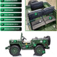 Willys Jeep Matcha | 3-Sitzer 24V - Allradantrieb