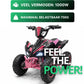CarKiddo | Elektrisches Kinderquad EVO 1000W - Pink
