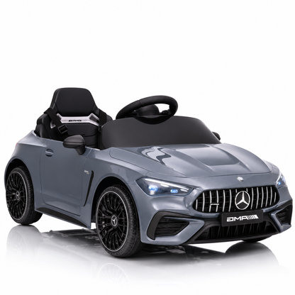 Mercedes-Benz CLE53 AMG | Elektrisches Kinderauto - Grau mit Fernbedienung
