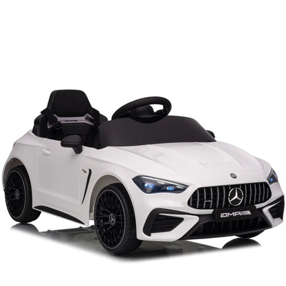 Mercedes-Benz CLE53 AMG | Elektro-Kinderauto - Weiß mit Fernbedienung