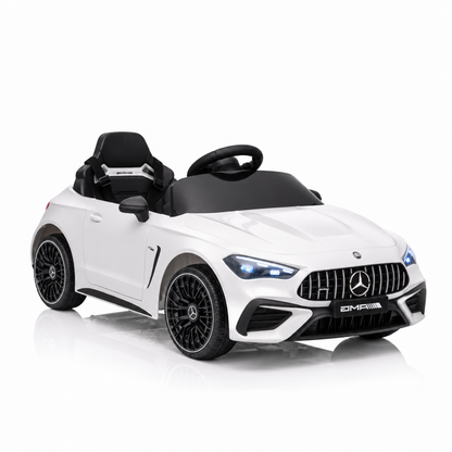 Mercedes-Benz CLE53 AMG | Elektro-Kinderauto - Weiß mit Fernbedienung