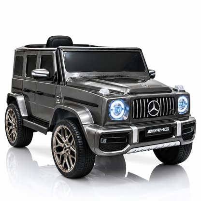 Mercedes-Benz G63 AMG | Elektrisches Kinderauto - Grau mit Fernbedienung