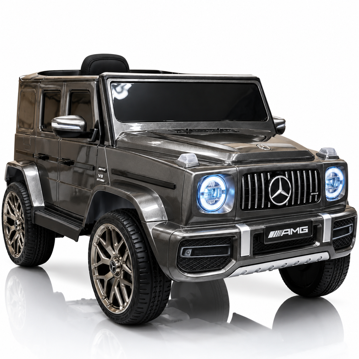 Mercedes-Benz G63 AMG | Elektrisches Kinderauto - Schwarz mit Fernbedienung