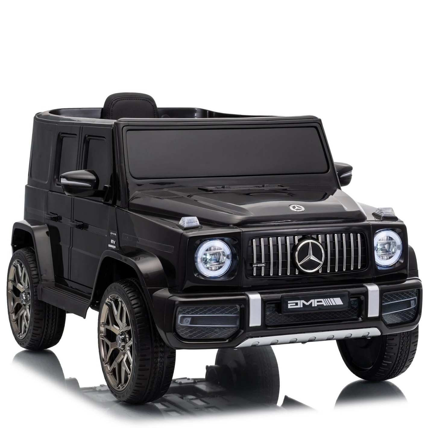 Mercedes-Benz G63 AMG | Elektrisches Kinderauto - Schwarz mit Fernbedienung