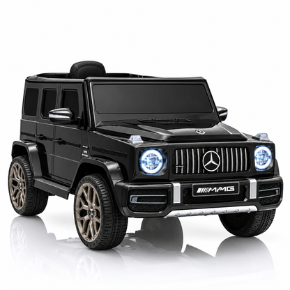 Mercedes-Benz G63 AMG | Elektrisches Kinderauto - Schwarz mit Fernbedienung