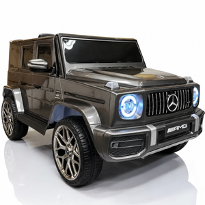 Mercedes-Benz G63 AMG | Elektrisches Kinderauto - Schwarz mit Fernbedienung