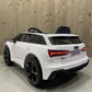 Audi RS6 | Elektrisches Kinderauto - Weiß
