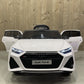 Audi RS6 | Elektrisches Kinderauto - Weiß