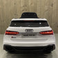 Audi RS6 | Elektrisches Kinderauto - Weiß