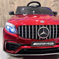 Mercedes GLC63s AMG | Elektrisches Kinderauto - Rot
