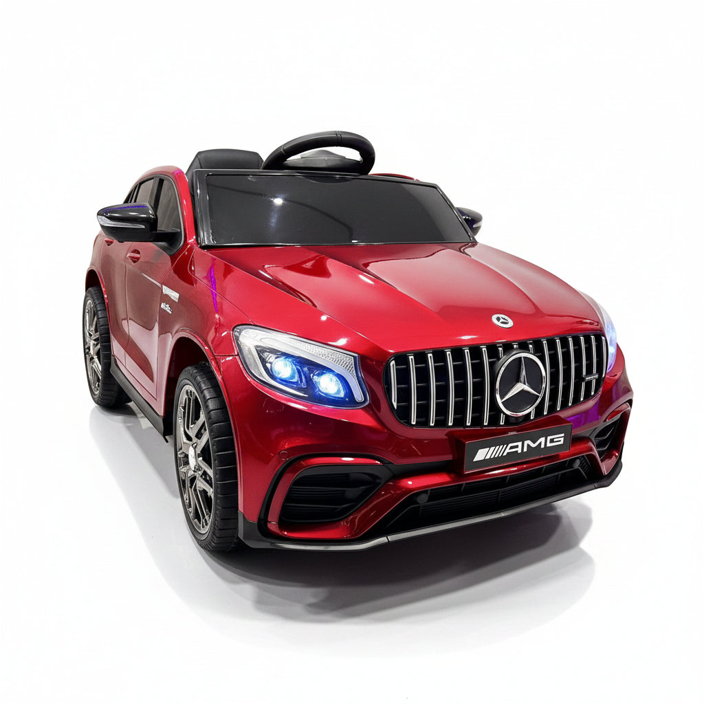 Mercedes GLC63s AMG | Elektrisches Kinderauto - Rot