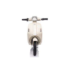 Elektrischer Kinderroller 24V 350W Beige - Vorderansicht