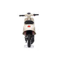 Elektrischer Kinderroller 24V 350W Beige - Rückansicht