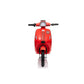 Elektrischer Kinderroller 24V 350W Rot - Vorderansicht
