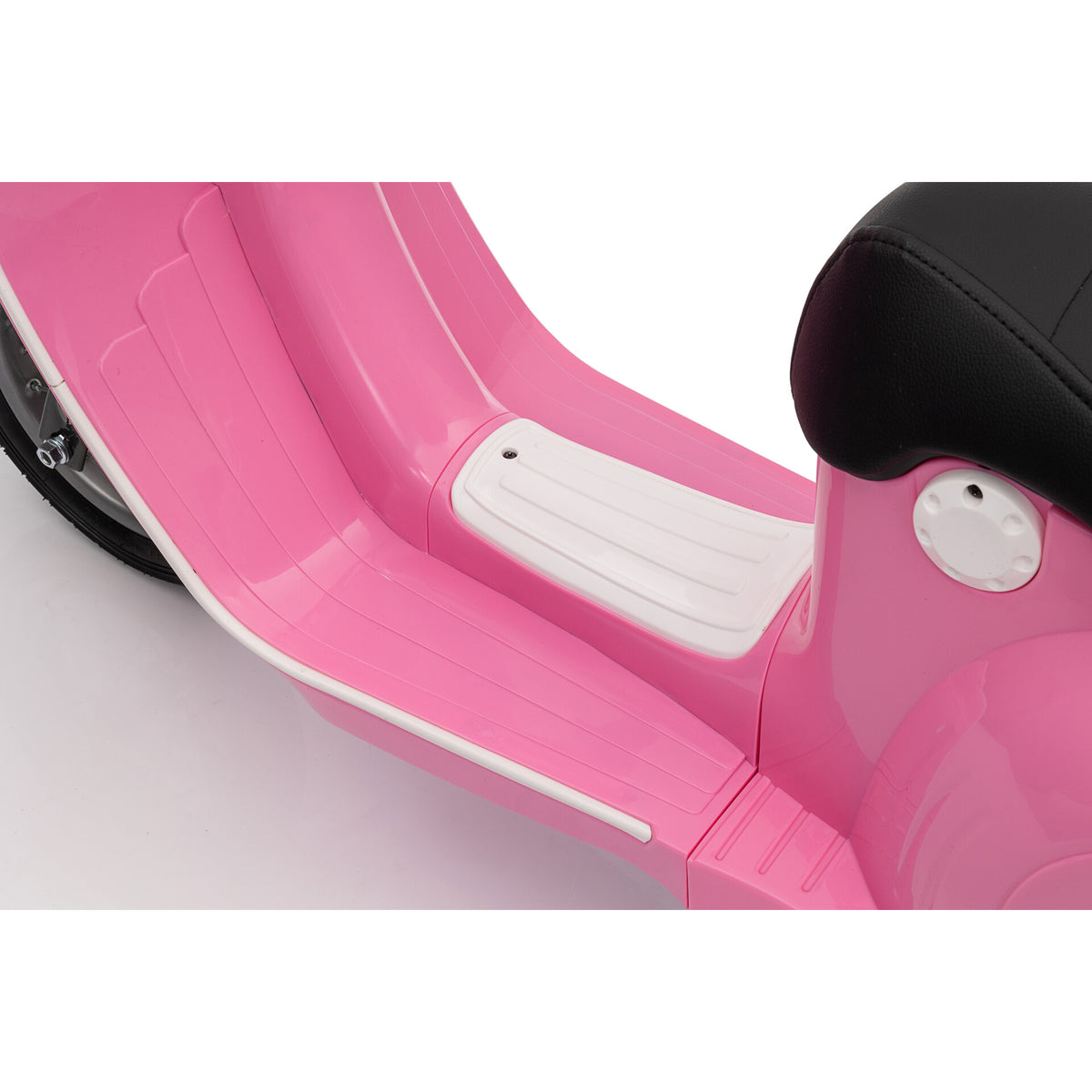 Elektrischer Kinderroller 24V 350W Rosa - Trittbrett