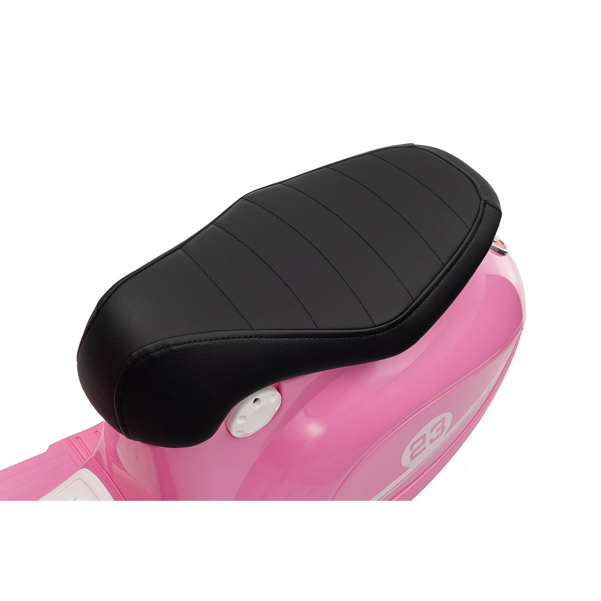 Elektrischer Kinderroller 24V 350W Rosa - Sitz
