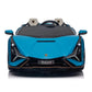 Lamborghini Sian | Kinderauto 2-Personen 24V - Blau
