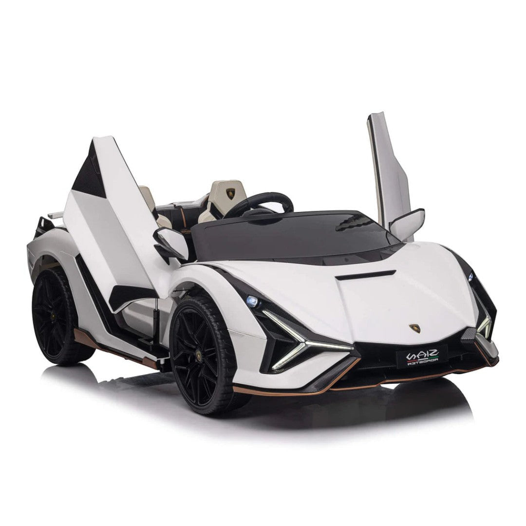 Lamborghini Sian | Kinderauto 2-Personen 24V - Weiß