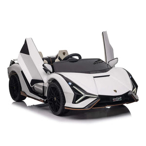 Lamborghini Sian | Kinderauto 2-Personen 24V - Weiß