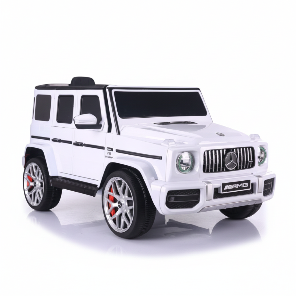 Mercedes-Benz G63 AMG | Elektrisches Kinderauto - Weiß