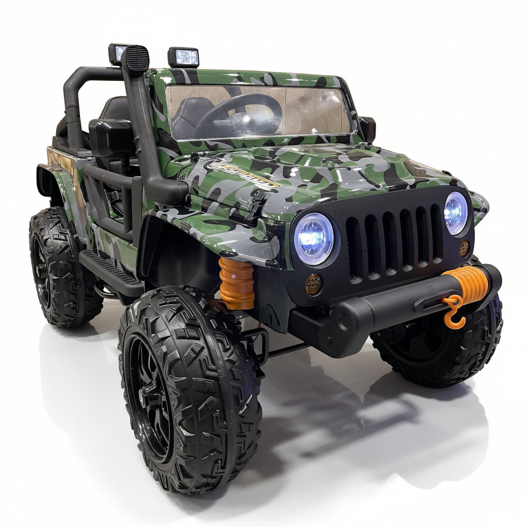Gladiator Kinderjeep | 1 Kind + 1 Erwachsener - Camo