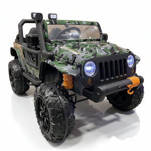 Gladiator Kinderjeep | 1 Kind + 1 Erwachsener - Camo