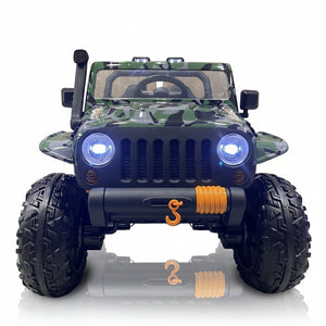 Gladiator Kinderjeep | 1 Kind + 1 Erwachsener - Camo